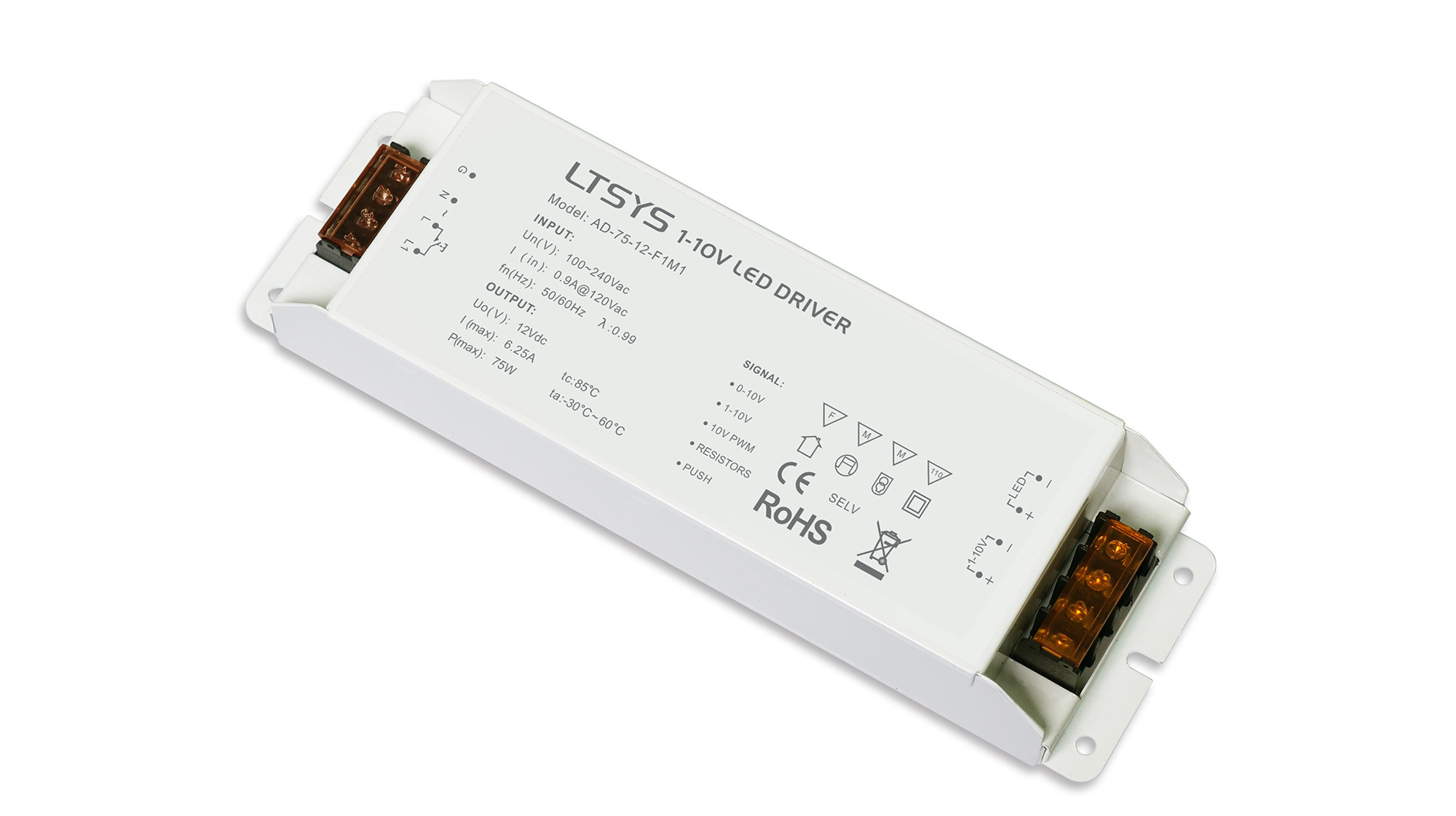 1-10V Constant Voltage Drivers LTECH 1-10V Driver